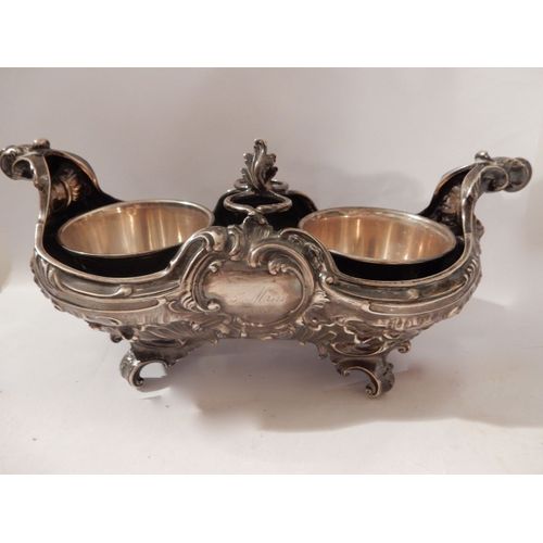 Centre De Table Argent Massif