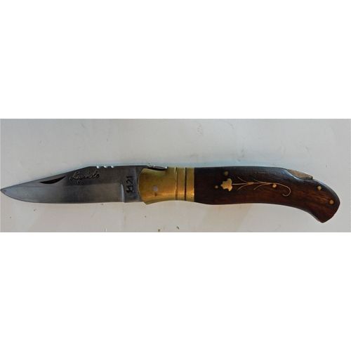 Couteau Pliant Laguiole Manche Bois  Serie 1421