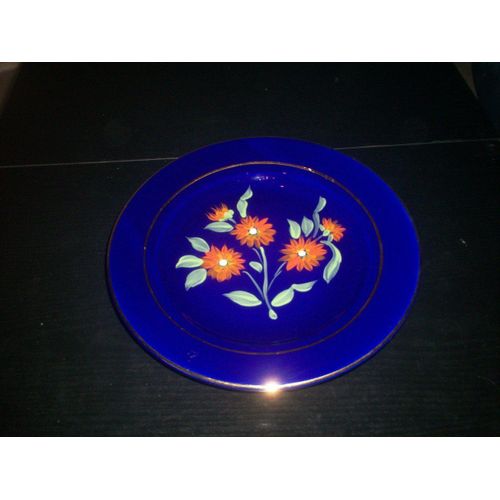 Assiette Fleurs Elvox