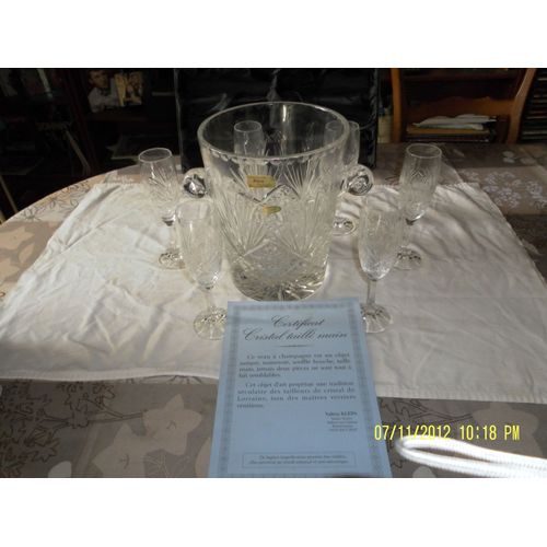 Service De Verres En Baccarat
