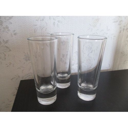 Lot De 3 Verres À Liqueur / Verrines