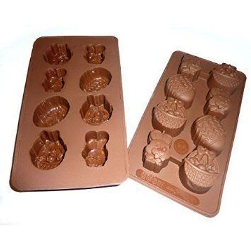 S.I.F - Moule 8 Chocolats De Pâques Silicone Chocolaflex*