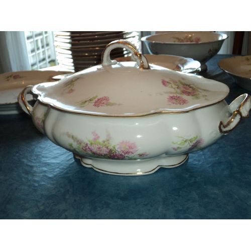 Service De Table En Porcelaine De Limoges