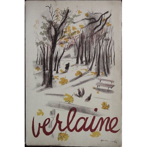 Verlaine   Poèmes Choisies   Edition 1942   Exemplaire  Vélin No 1783/2500 Couverture De Grau Sala