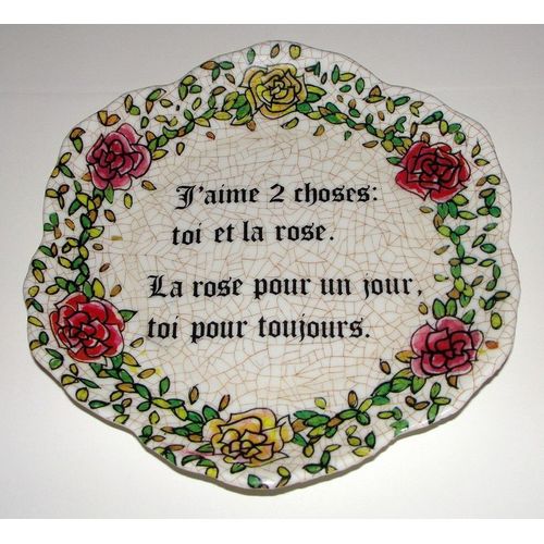Assiette De Decoration