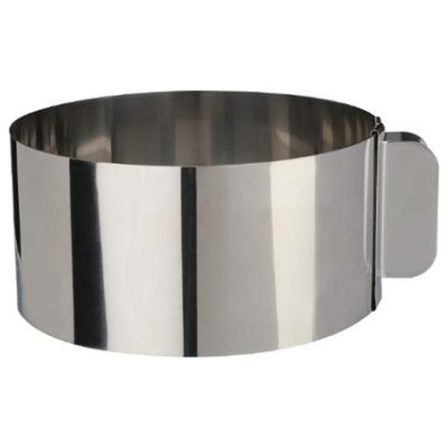 Moule À Manqué En Inox "Extensible" 30cm Argent