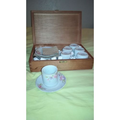Coffret Service À Café 6 Pièces