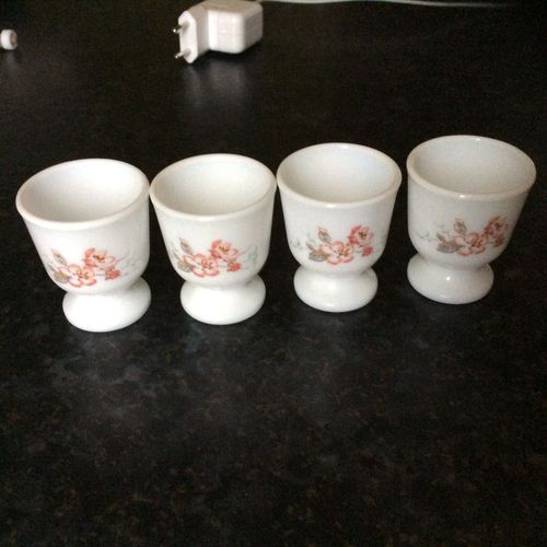 4 Coquetiers Arcopal Vintage