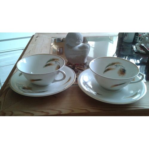 Lot De 2 Tasses The Porcelaine De Limoges Sip