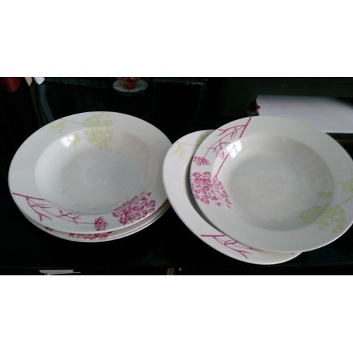 Lot 5 Assiettes Creuses Imaginéa