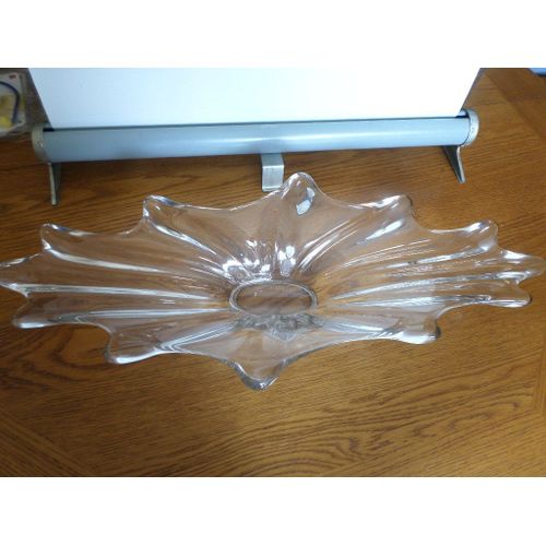 Coupe A Fruits Ancienne En Cristal