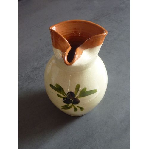 Pot À Eau Potier Du Garlaban - Barbotine