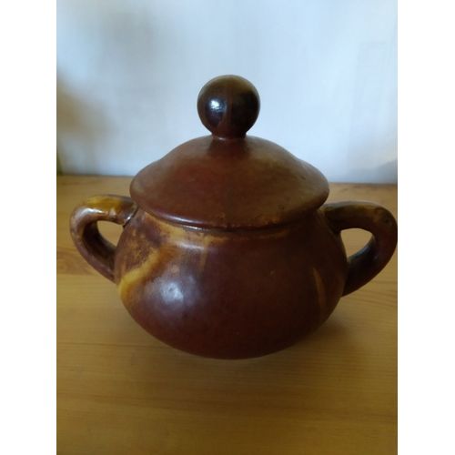 Sucrier Vintage Marron