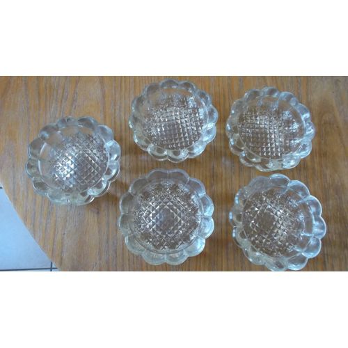 5 Dessous De Table Rehausseur En Verre Taille Vintage