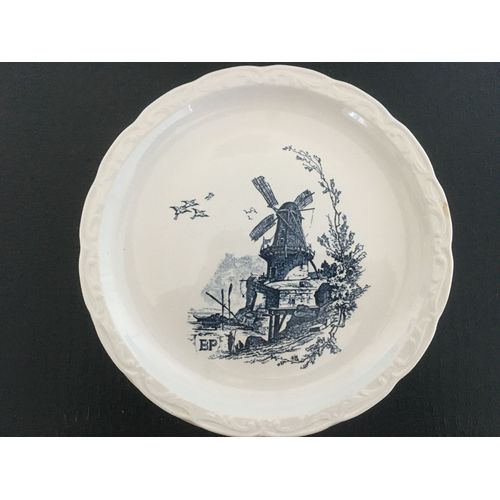 Lot De 6 Assiettes Céram