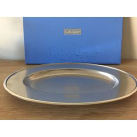 Plat Plateau Ovale De Service Art De La Table Jean Couzon Design' & Box France 1