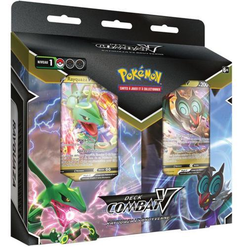 Pokemon Tcg Deck Combat V Kit Duel V Rayquaza Vs Bruyverne Pack Fr