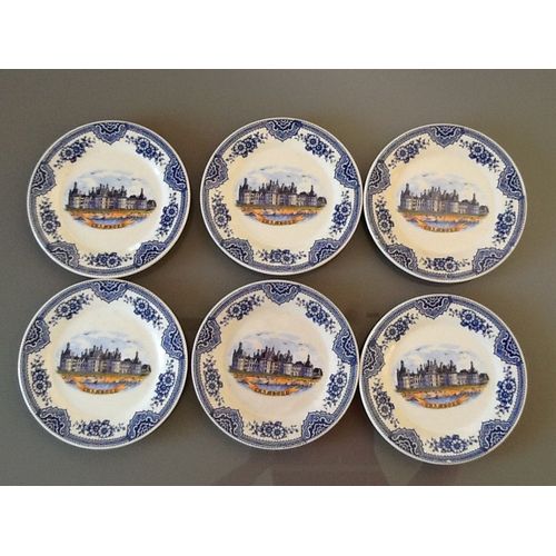 Assiette Et Plat Porcelaine Chambord