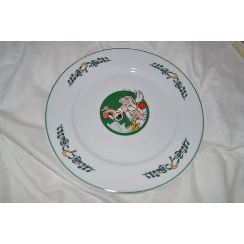 Assiette Panoramix Porcelaine