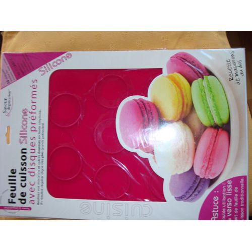 Feuille De Cuisson Silicone Avec Disque Preformes