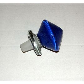 Bouchon En Verre Avec Sable Bleu