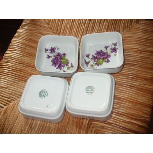 Kit De 4 Coupelles Carrées