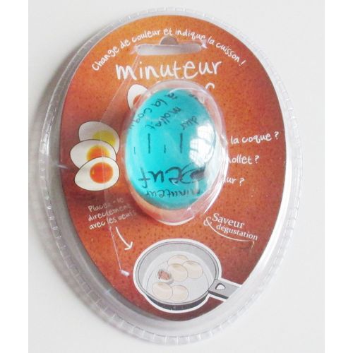 Minuteur Oeuf - Change De Couleur Et Indique La Cuisson - Jamais Utilisé - Importé Et Distribué Par Cmp - Sous Blister