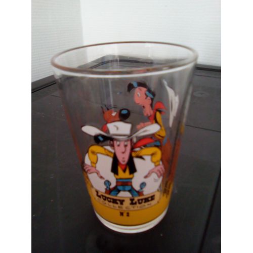 Verre Lucky Luke Et Rantanplan N° 2