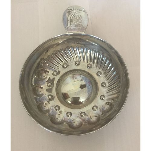 Tastevin En Inox Bourgognes Patriarche Diamètre 8,5 Cm