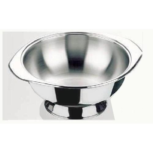 Soupiere A Oreilles Sur Pied En Acier Inoxydable 18/10 Ustensile De Cuisine Sauciere Geante Grand Cul De Poule Inox Materiel Marmite Pro Melanger Battre Petrir Cuisinier Pratique Solide 28 X 15 Cm