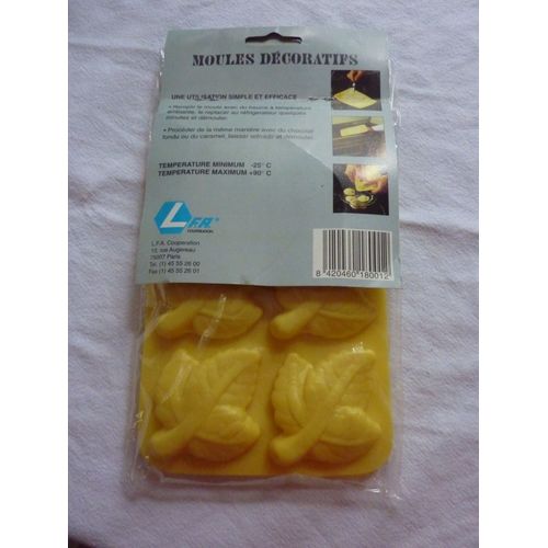 2 Plaques De Moule À Chocolat, Moule À Beurre En Silicone