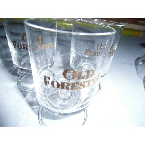 3 Verres À Pied  Old Forester