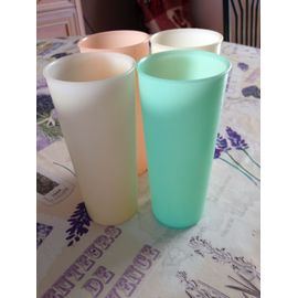 Lot De 4 Gobelets Tupperware 45 Cl Vintage