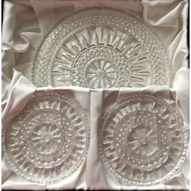 1 Dessous De Plat Et 2 Dessous De Bouteille En Verre