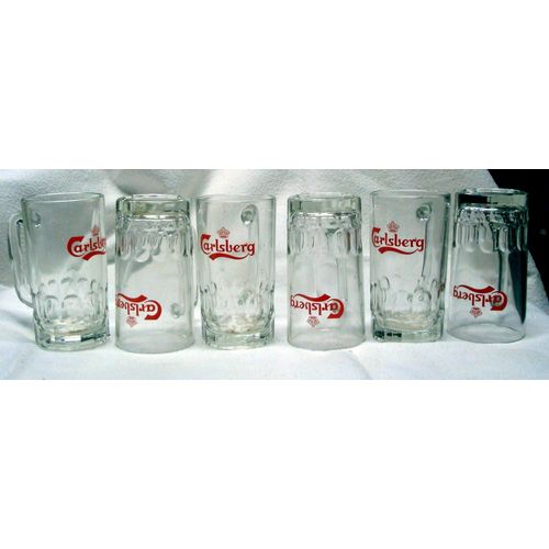 Chopes Carlsberg - Lot De 6