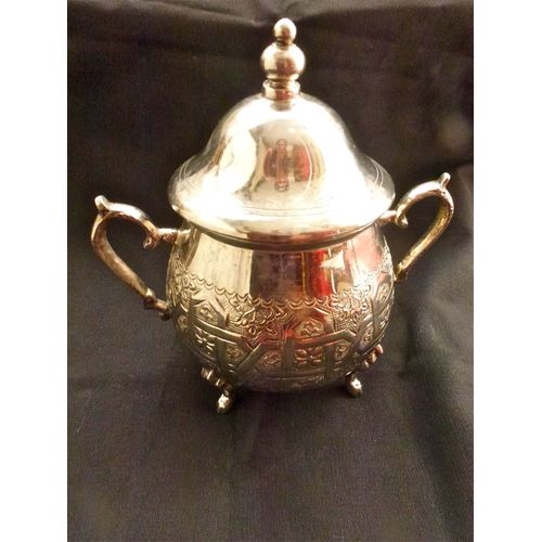 Sucrier Argent Massif  Origine Maroc