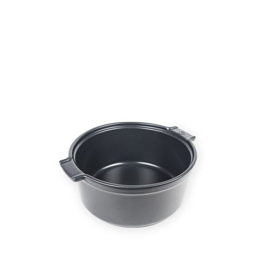 Moule À Soufflé En Céramique, Ardoise, Diamètre 22 Cm - 8,6', 4 À 6 Personnes, 24,4l - 2,2qt Appolia