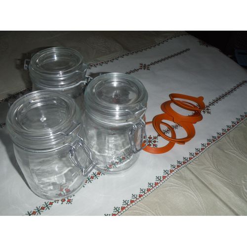 Bocaux À Conserves En Verre "Le Pratique" 1 Litre