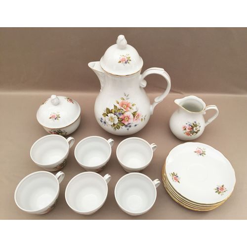 Ancien Service A Café Ou Thé Porcelaine Triptis-Porzellan 1891 Made In Germany