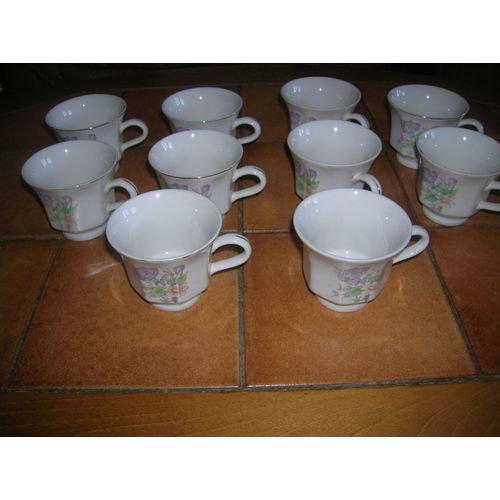 Service À Café 10 Tasses