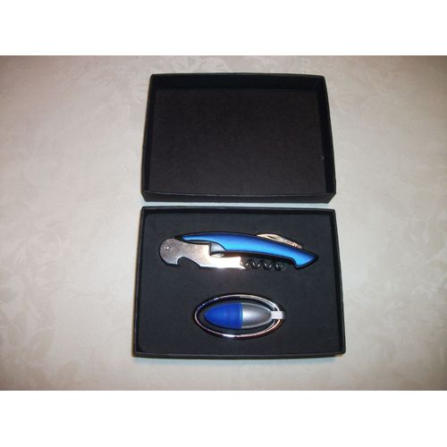 Set Tire-Bouchon Décapsuleur + Bouchon
