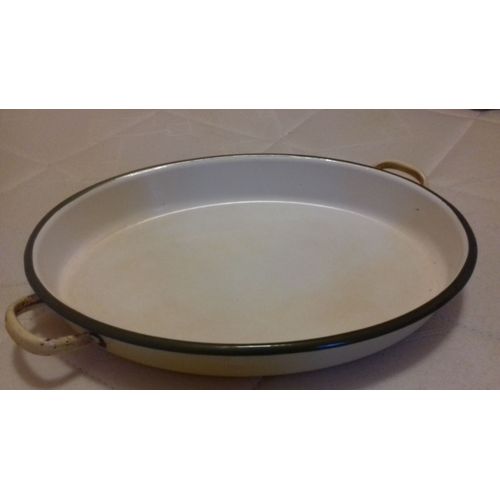 Plat Émail Vintage