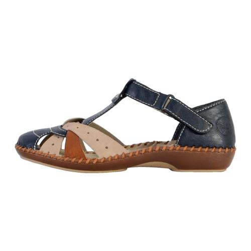 Sandale Confort Cuir Rieker Eagle - 36