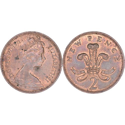 Grande-Bretagne - 1971 - 2 New Pence - Elizabeth Ii - 01-143