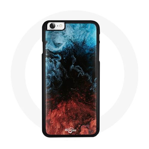Coque Iphone 5 Turquoise Liquid Art