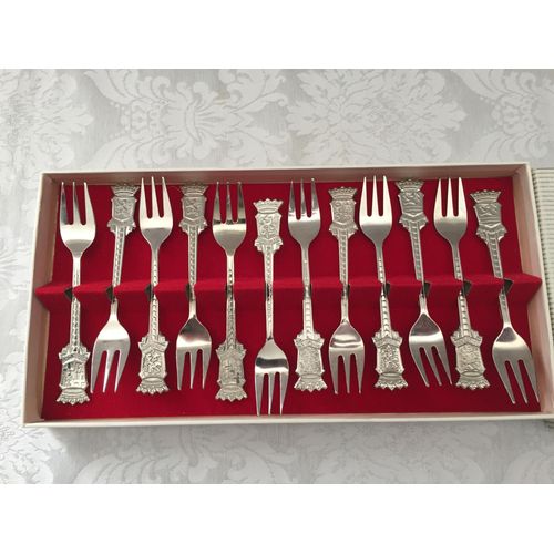 Boite Service A Gâteau Cake Collector Souvenir De Hollande Royal Dutch Speculum