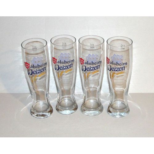 Verre A Biere Walsheim Weizen Weizenbier Lot De 4 Verres 0,5l