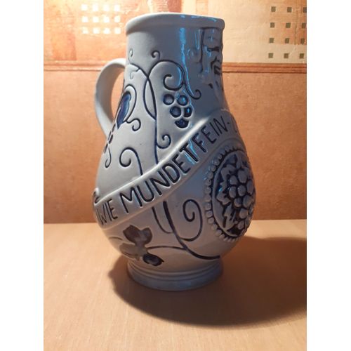Pichet Allemand Ancien 1 Litre Avec Bec Verseur