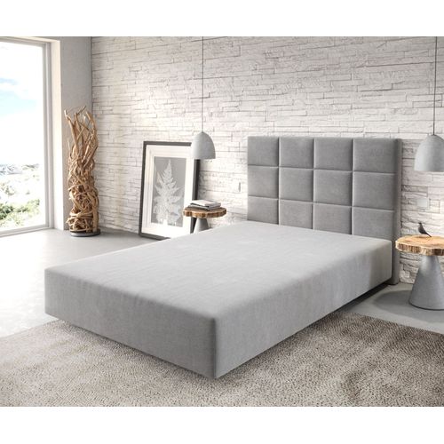 Cadre-De-Sommier Dream-Fine Microfibre Gris 120x200
