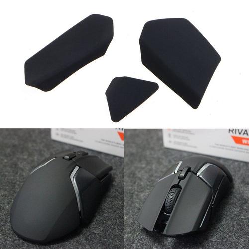 Bande antidérapante en peau de souris X3UF, autocollants latéraux, pré-découpés, évacuation de l'humidité, pour steelseries Rival 600 Rival 650